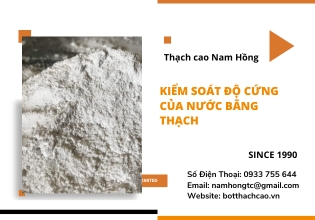 Kiểm soát độ cứng của nước bằng thạch cao: Ứng dụng trong các vùng nước cứng để tăng hiệu quả sử dụng nước.