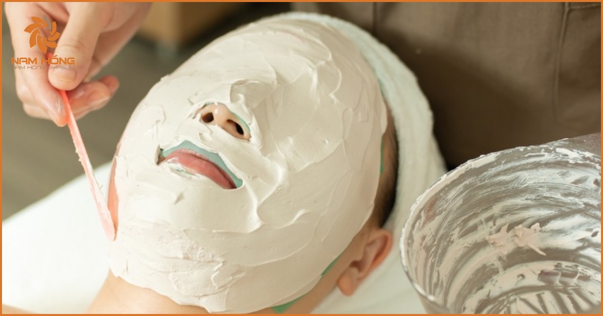 Liệu bột thạch cao có thể làm trắng da không?