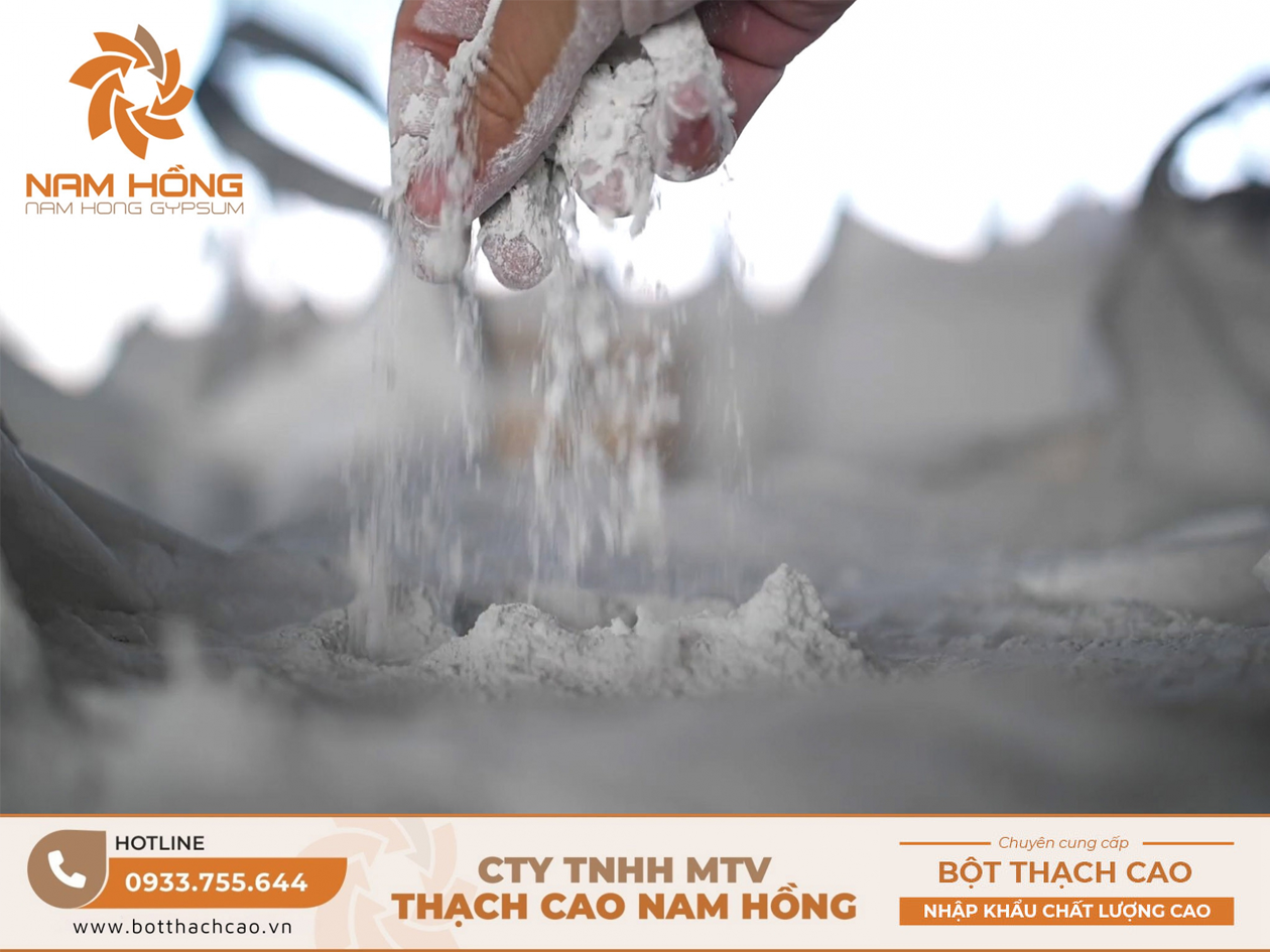 Ưu điểm của bột thạch cao Iran