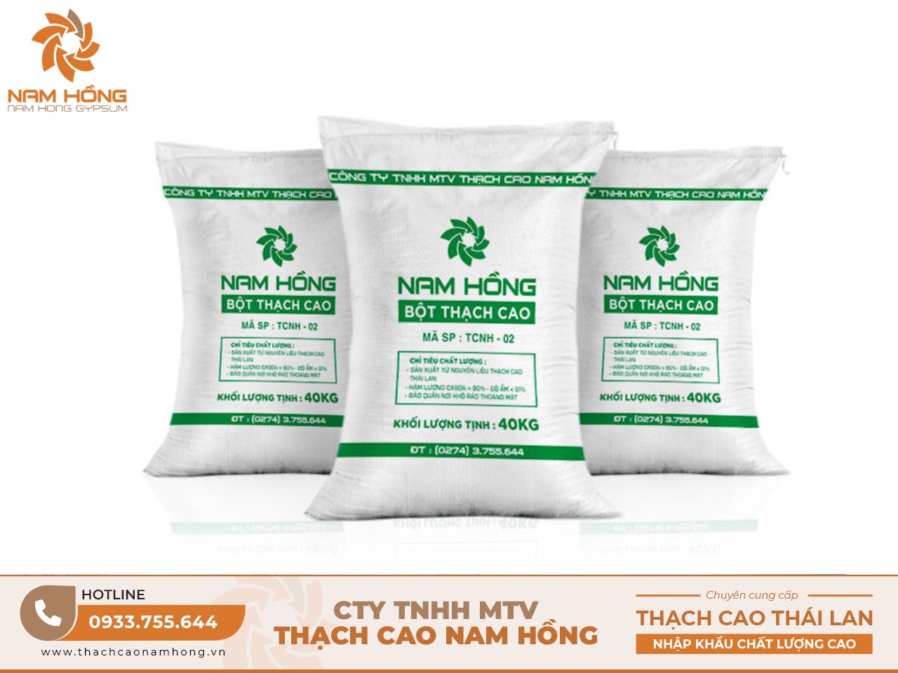 Bột thạch cao TCNH-02 là gì?