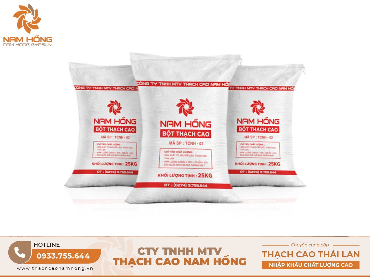 Bột thạch cao TCNH-03 là gì?