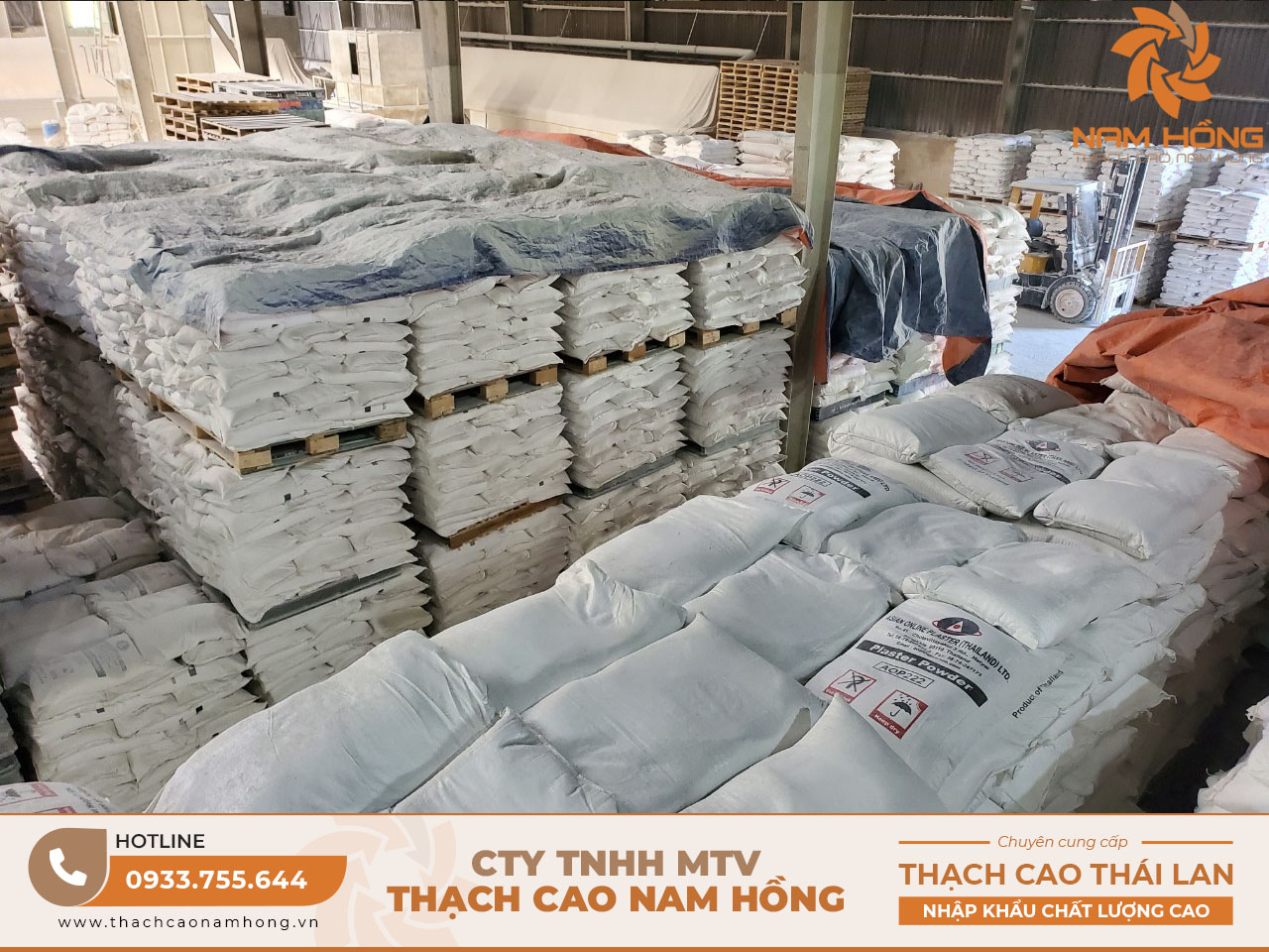 bột thạch cao thái lan AOP 222
