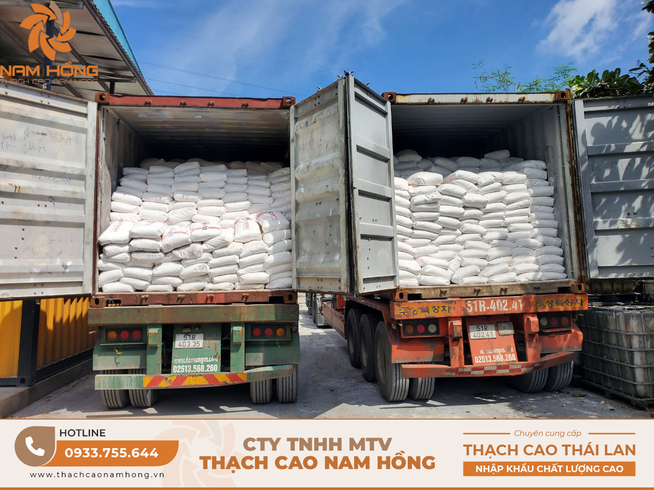 bột thạch cao thái lan AOP 222