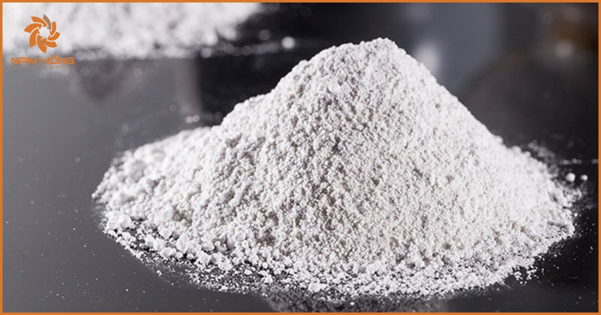 Chuẩn bị trước khi pha trộn bột thạch cao