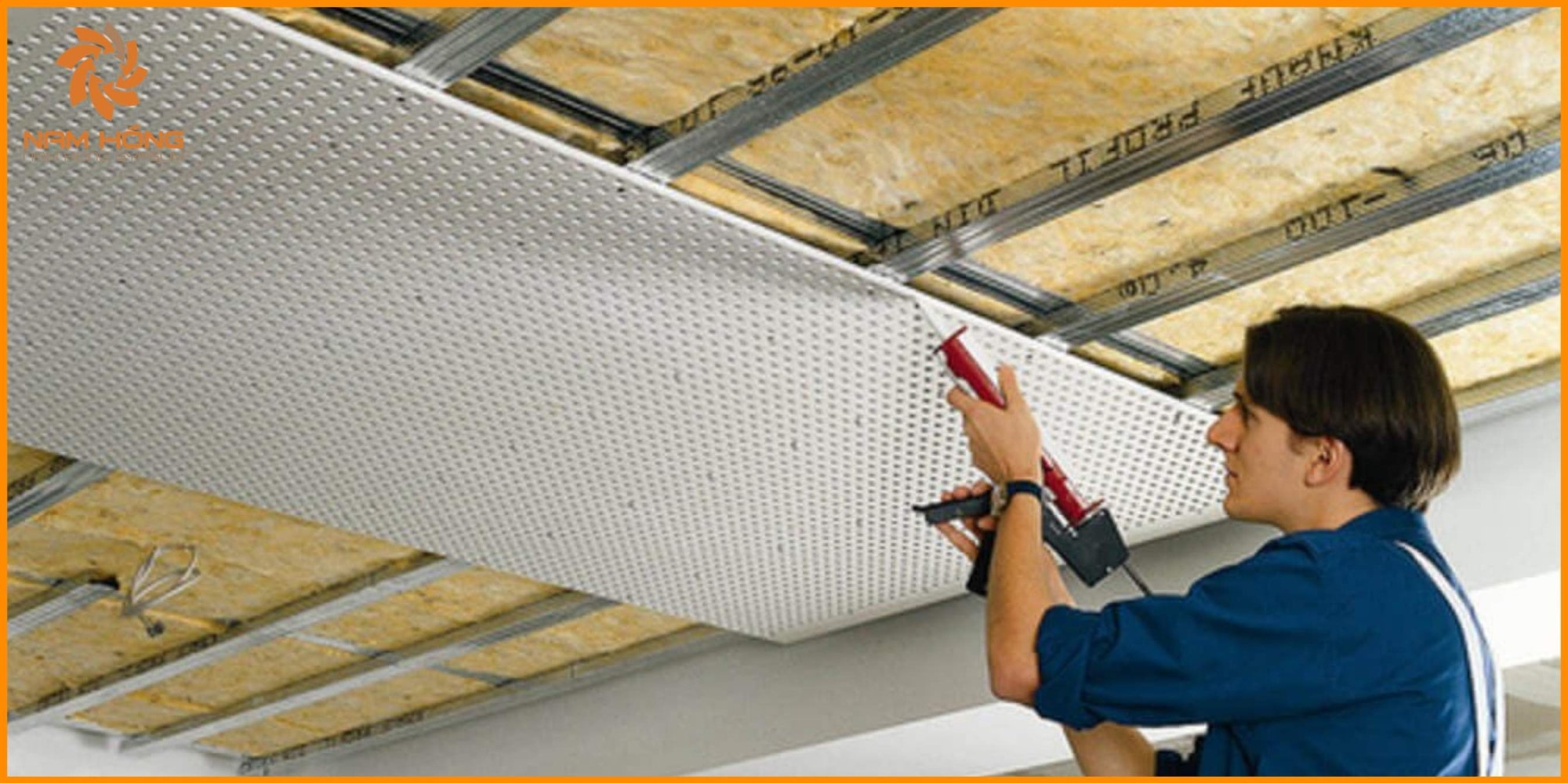Lưu ý khi thi công thạch cao cách âm