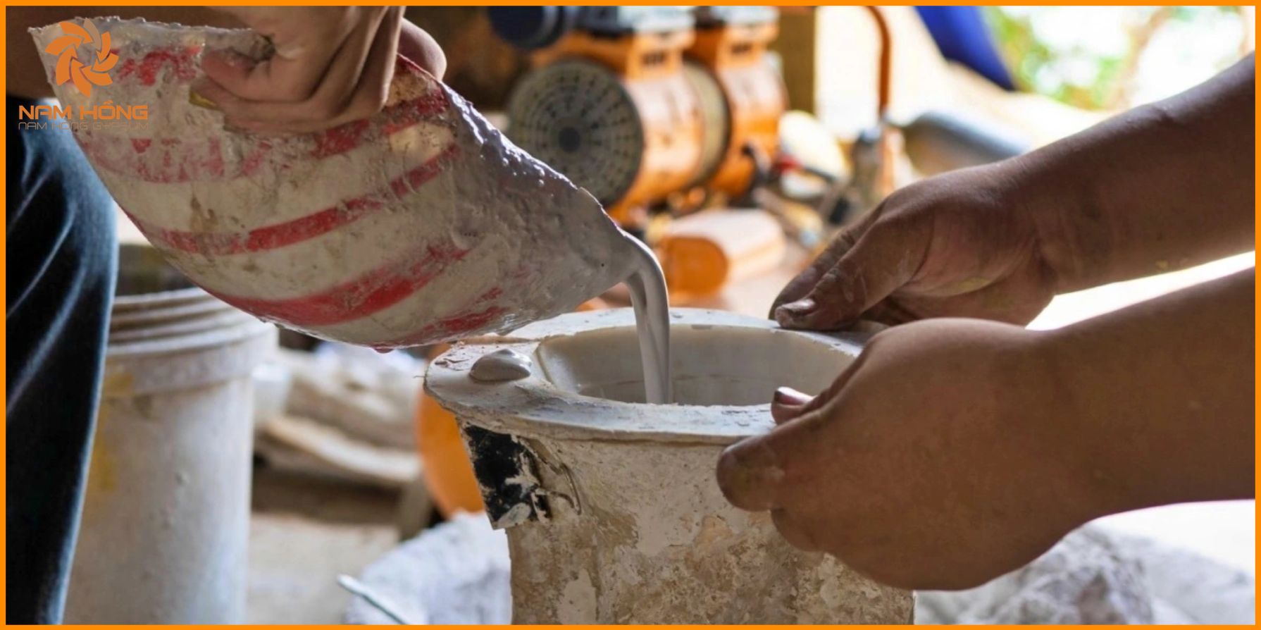 Ứng dụng của bột thạch cao trong lĩnh vực gốm sứ