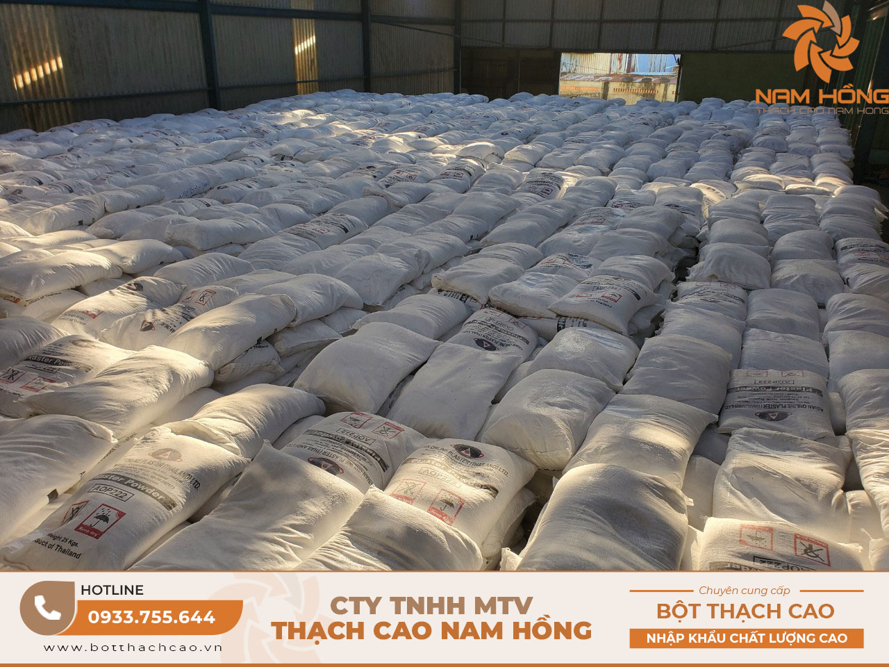 Ưu điểm của bột thạch cao TCNH-02