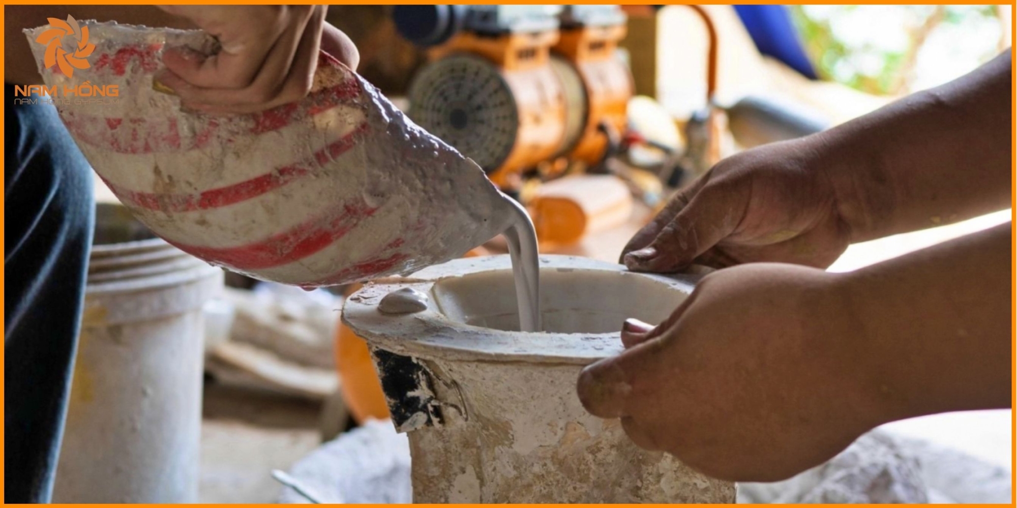 Vì sao xưởng gốm quy mô lớn cần lựa chọn thạch cao phù hợp?